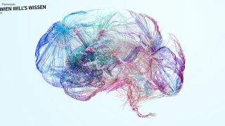 Grafik mit Neuronen im Gehirn